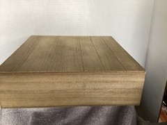 Wedding Cake Stands Risers – Square Rustic Wood Cake Stand – Versatile Cake