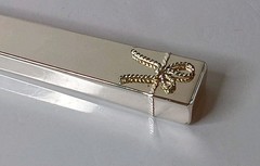 VERA WANG Wedgwood Love Knots Silver Plated Cake Wedding Set