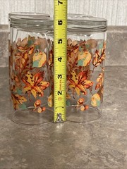 Royal Norfolk Libbey Fall Autumn Leaves 16oz Glasses – Set of 4