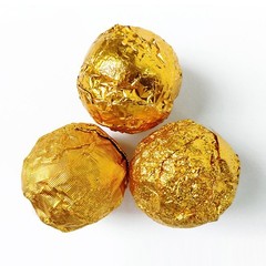200 Pcs Aluminum Foil Sheets Paper for Chocolate Packing Wrappers