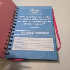 Budget Planner & Monthly Bill Organizer Book Non-Dated Budget Book