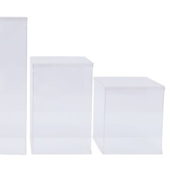5pcs Floral Bouquet Rack Clear Acrylic Stand Box Fit For Wedding Backdrop Decor