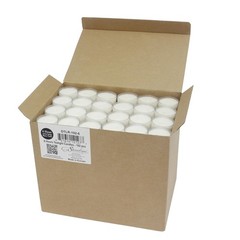 Stonebriar 96-Pack White Unscented Smokeless 7-Hr Tea Light Candles Clear Cup