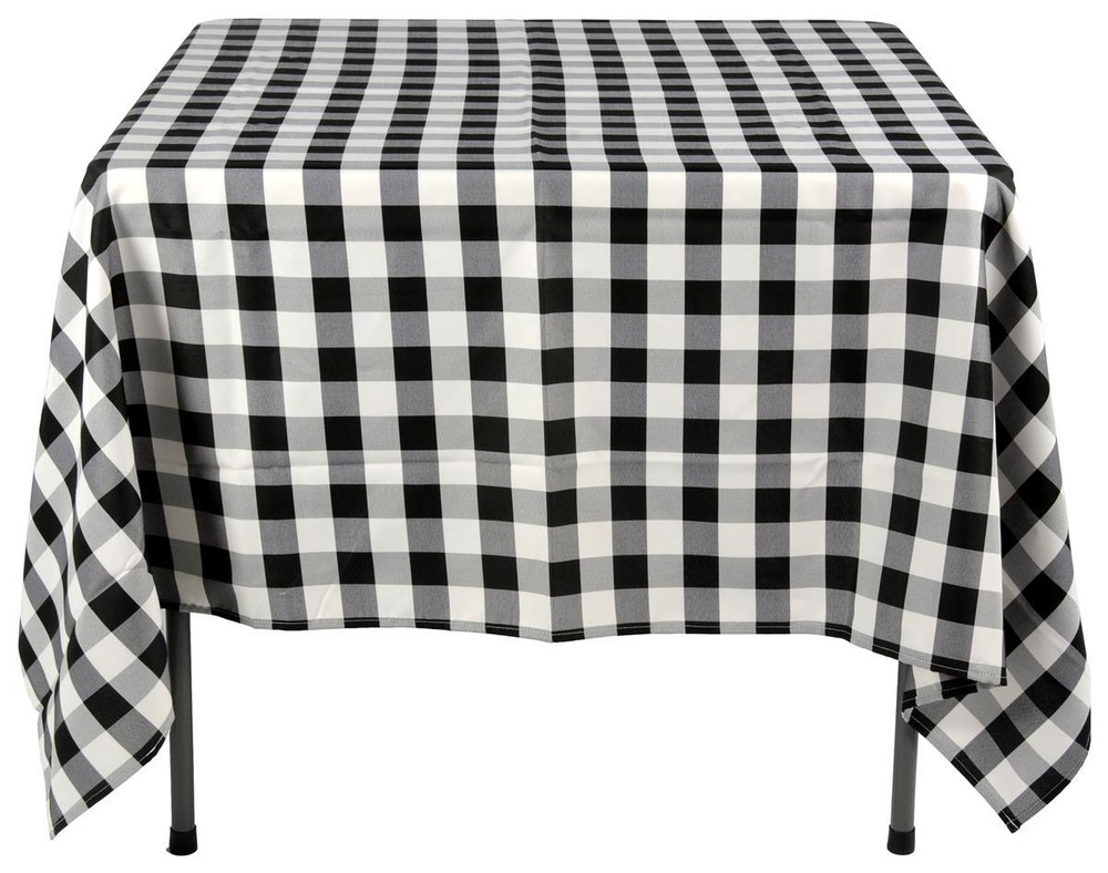 5-15 PACKS Checkered 54×54″ Inch Wide Gingham Buffalo Checked Tablecloths SALE**