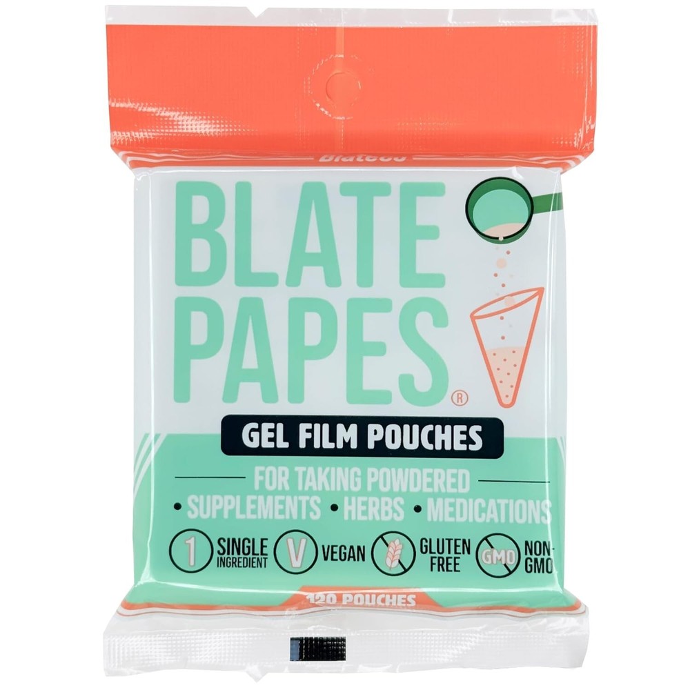 Gel Film Pouches 120 Count | Edible Films for Taking Herbs and Su…