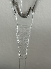Vintage BRIDE and GROOM champagne wedding Flutes