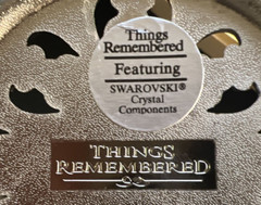 Things Remembered Toasting Champagne Glasses Swarovski Crystal Component Pair