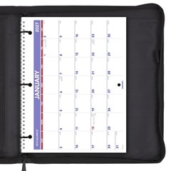 AT-A-GLANCE 2027 Wall Calendar, 8.5″ x 11″ Planner, Fits 3-ring Binder, Unrul…