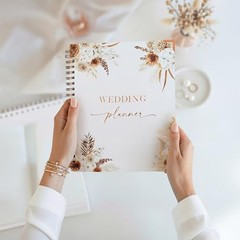 Beautiful Wedding Planner Book and Organizer – Enhance Excitement and Boho