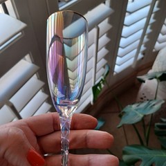 NEW ANTRHOPOLOGIE ALTA FLUTE GLASS CHAMPAGNE GLASS SINGLE BEAUTIFUL REPLACEMENT
