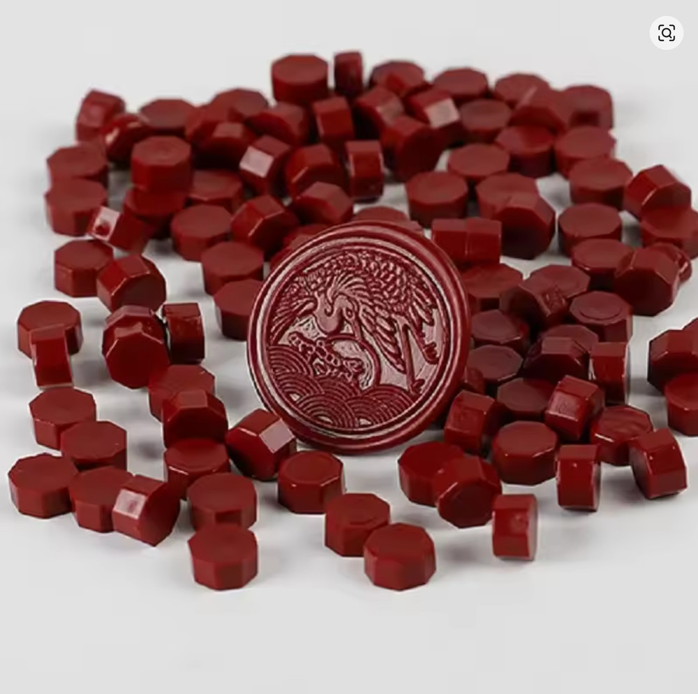200pcs Wax Seal Beads for Wax Stamp Sealing – Retro Wax Pellets for Cards, Invit