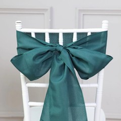 75 Polyester CHAIR SASHES Bows Ties Wedding Party Reception Decorations SALE