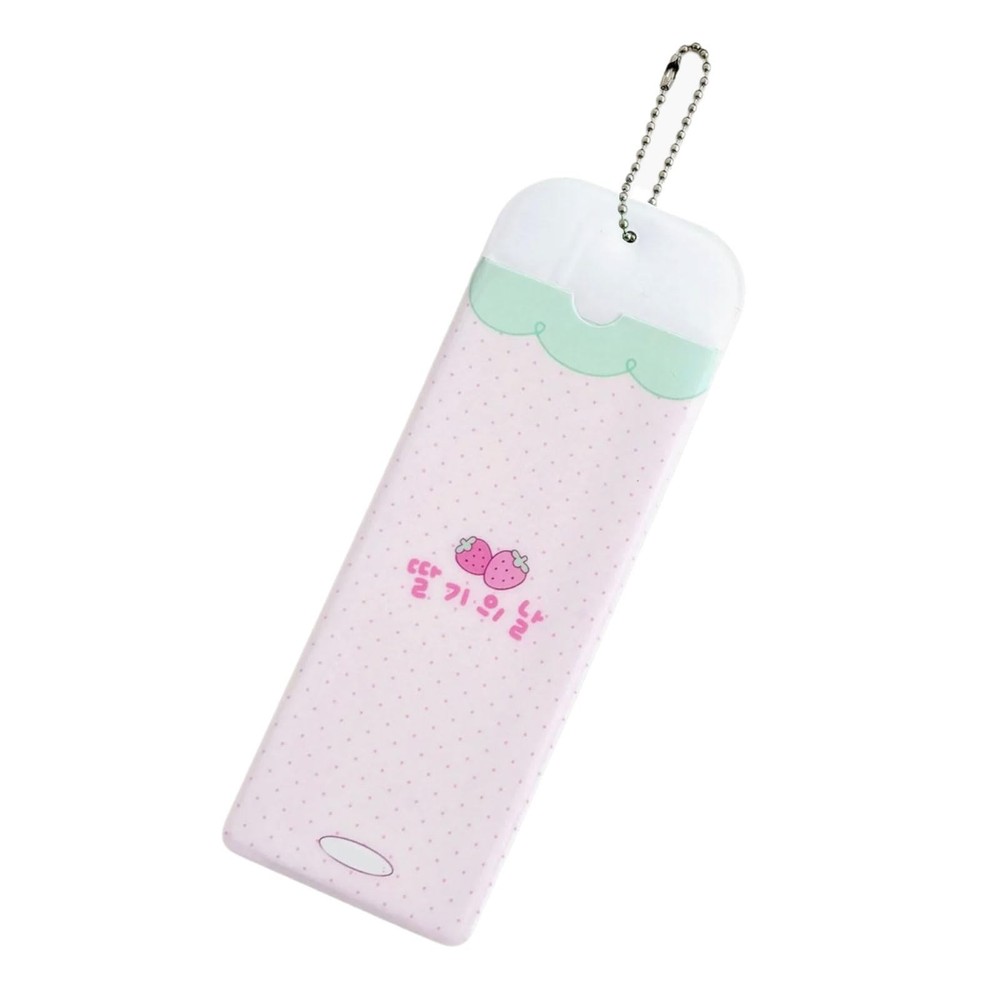 PVC Idol Photocard Holder with Decorative Pattern Cartoon Clear Photocard Dis…