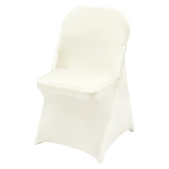 Uimoso 30PCS White Spandex Chair Covers for Weddings, Parties, and Dining Events