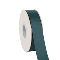 1″ Wide Solid Grosgrain Ribbon 25 Yards (）, Set for 1″ x 25 Yards 347-Teal