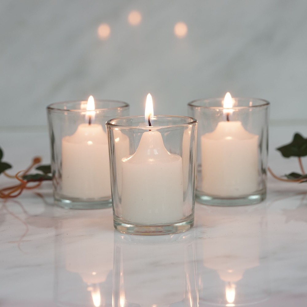 Clear Votive CANDLE HOLDERS Wedding Favor Centerpiece Decorations Wholesale