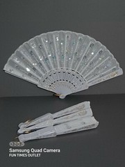 12 Wedding Bridal White Lace Hand Fan Favors Quinceanera Abanico Recuerdos Boda
