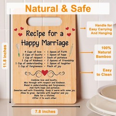 Wedding Gift for Couple, Bridal Shower Gifts 11.8″L x 7.8″W, Marriage