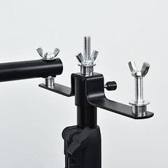 10 feet Black Double Cross Bars Mounting Hardware BACKDROP STAND KIT Wedding
