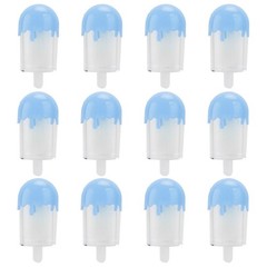12Pcs Ice Cream Shape Candy Box Plastic Candy Case Container Wedding Supplies Bl