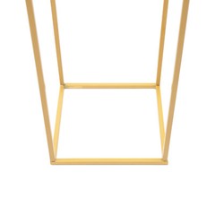 4Pcs Gold Metal Column Flower Stands Centerpiece Holder Rack Party/Wedding Decor