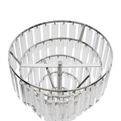 Desktop Flower Stand 5 Tier Round Flower Stand Flower Arrangement Decor