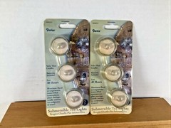 2X Darice #VL08521 Submersible Tealight 40 Hour 3-Piece White