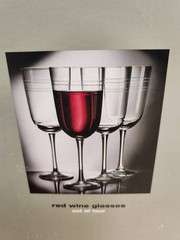GLUCKSTEIN HOME CLASSICS RED & WHITE WINE GLASSES SET 7
