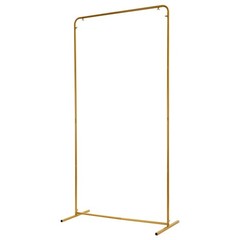 6.6′ Wedding Arch Backdrop Stand for Ceremony Square Gold Balloon Arches Stand