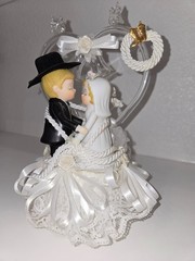 Precious Moments Western Cowboy Lasso Wedding Cake Topper