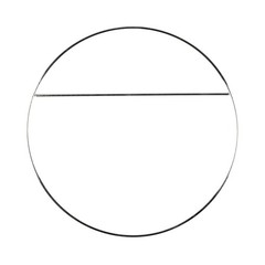 Craft County – Designer Macrame Rings – 10″ w/Bar – Metal Hoop