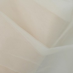 Ivory TULLE NET FABRIC 108″ wide x 50 yards Bolt Crafts Sewing Put-up Wedding