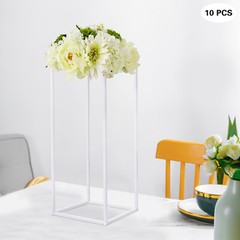 23.6in 10Pcs Tall Gold Metal Flower Stand for Wedding Table Centerpieces Decor~
