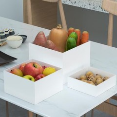 Buffet Stand Acrylic, 6» x 7» x 8» Food Display Boxes Set of 3,…