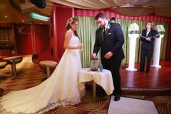 The Newport Wedding Unity Sand Ceremony Hourglass by Heirloom Hourglass