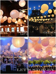6 Rose 12″ Paper Chinese Lantern Lamp Shade Wedding Party Decoration Supplies