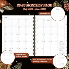 2025-2026 Planner – Academic Planner from July 2025 – June 2026, 8″ x 10″ 202…