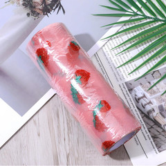 6″ X10 Yards (30 Feet) Strawberry Tulle Rolls for DIY Crafts, Baby Shower, Birth