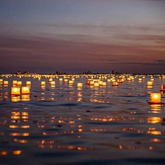 Toner Depot Water Floating Candle Lanterns Outdoor for Gold, Gold