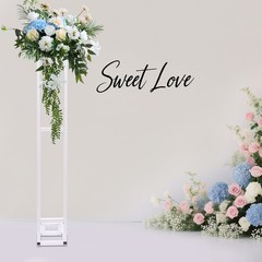 Wedding Arch Backdrop Stand, White Wedding Arches Adjustable for Ceremony