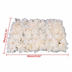 6pack Artificial Silk Hydrangea Flower wall Panel Wall Decor wall Panel