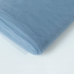 Dusty Blue TULLE NET FABRIC 54″ wide x 40 yards Bolt Crafts Sewing Put-up