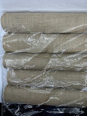 Burlap Table Runners – 5 Pack, 12 X 108 Inch | Natural