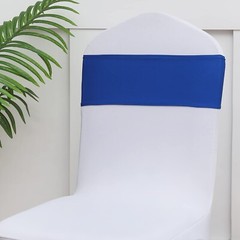 Gankar 100pcs Stretch Spandex Chair Sashes for Wedding Chair Bands with Buckl…