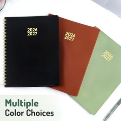 Planner 2026-2027, Academic Planner 8.5″x11″ (Jul 2026-Jun 2027) olive green