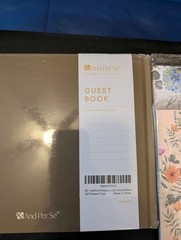 Wedding Supplies Lot Guest Book Invitations Envelopes His & Her Vows Bridal Show