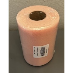 Blush Pink Tulle Roll 6″ x 300 Ft (100 Yds) Fabric Netting Wedding Decor Craft