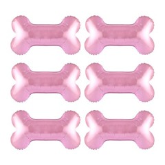 Pink Dog Bone Foil Balloon Pet Bone Mylar Balloons for Baby Shower Birthday T…