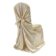 30 BLACK SATIN UNIVERSAL CHAIR COVERS for Wedding Reception Party Decorations