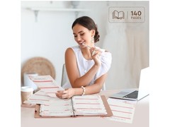 AW Bridal «Future Mrs» Wedding Planner-Rose Gold-Leather-NEW OUT OF PKG